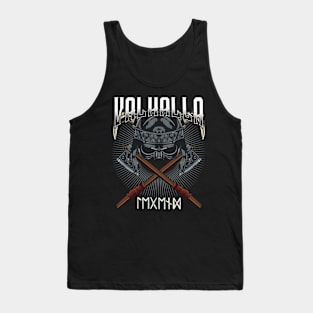 Vikings - Valhalla Viking Axes Nordic Runes Tank Top